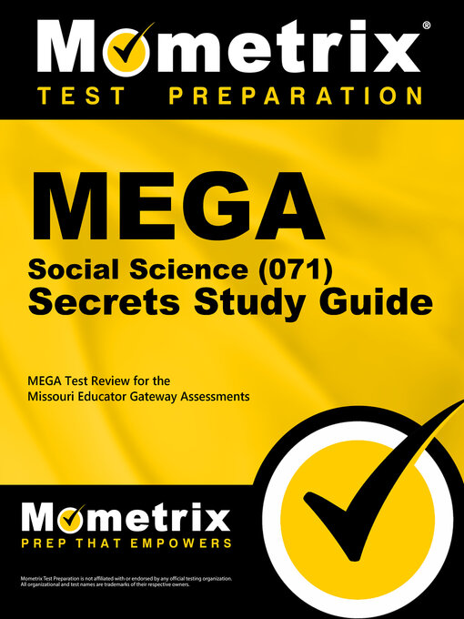 Title details for MEGA Social Science (071) Secrets Study Guide by Mometrix Test Prep - Available